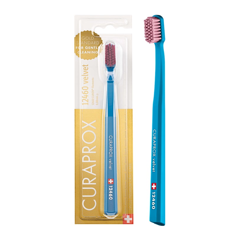 CURAPROX CS 12460 Velvet 2025 Toothbrush, 2 Pack I Limited Edition Ultra-Soft Toothbrush with 12,460 Bristles I Gentle, Non-Irritating Cleaning for Sensitive Teeth & Gums I Made in Switzerland - Image 1